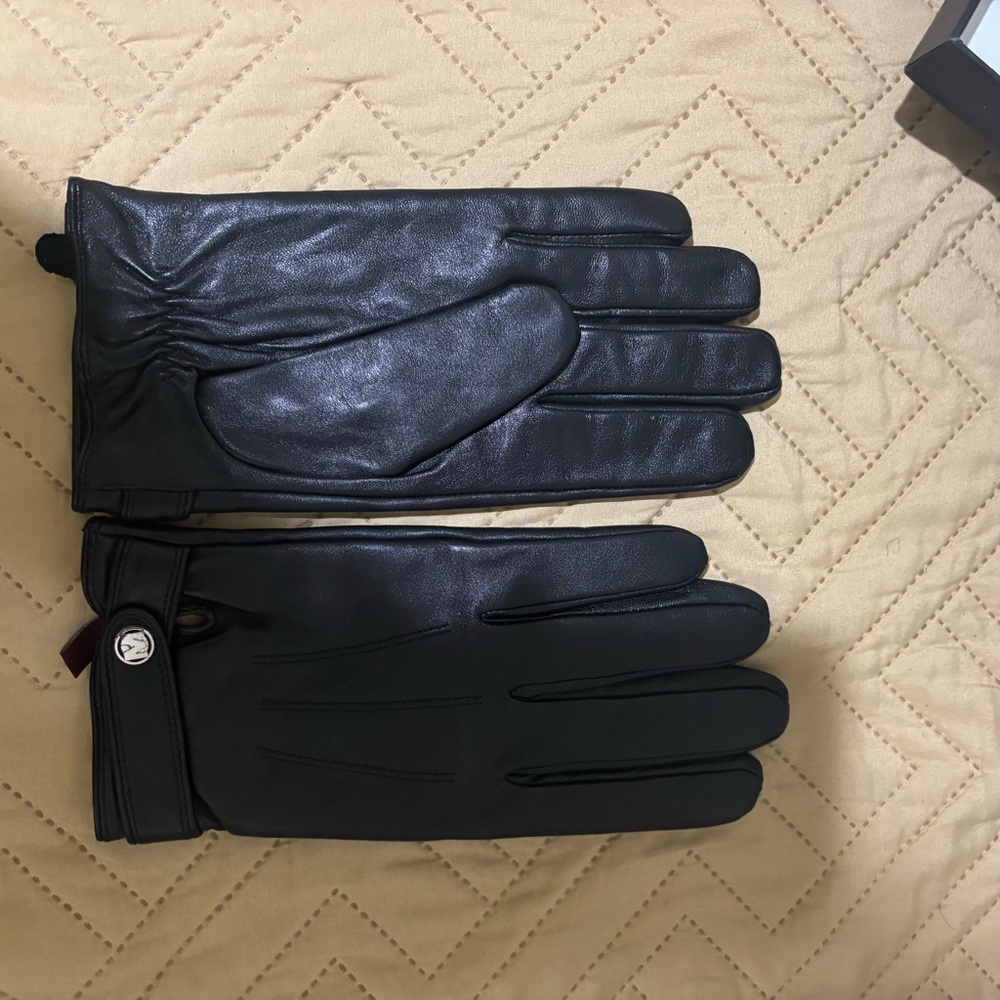 MarSue Black Leather Gloves XL